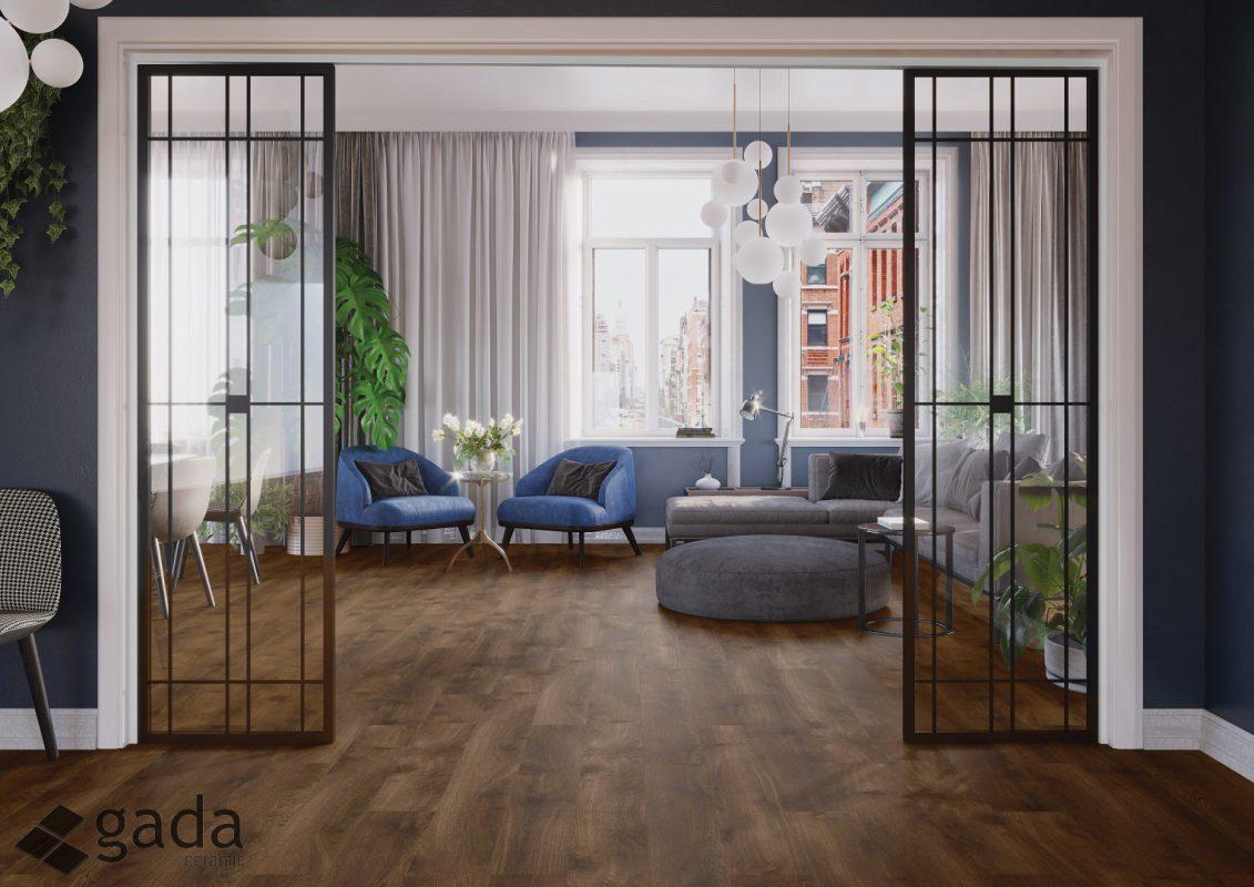 Parchet LVT - nuante inchise