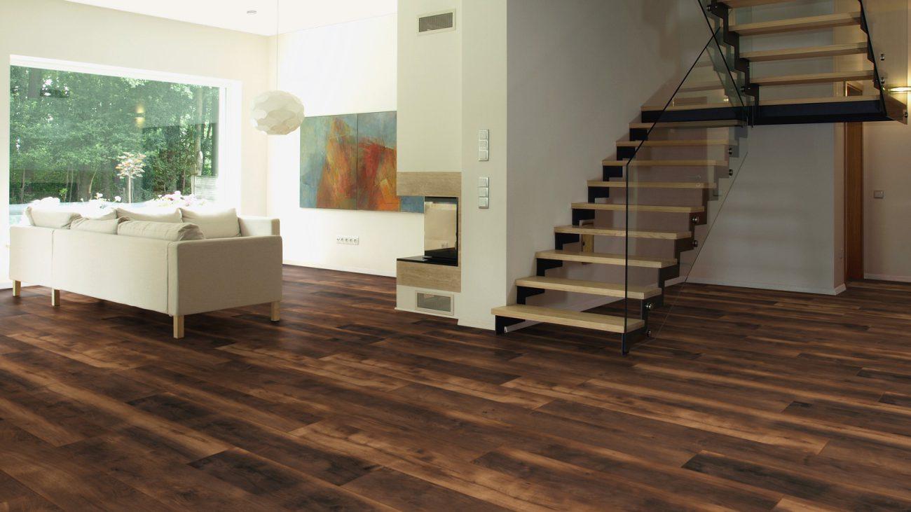 DA15 Parchet Dureco Oak Bordeaux Brown