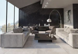 Living cu Lastre Ceramice Marquina EK