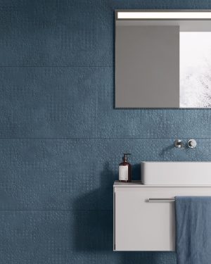 Baie cu Faianta Albastru Colovers - imagine 2