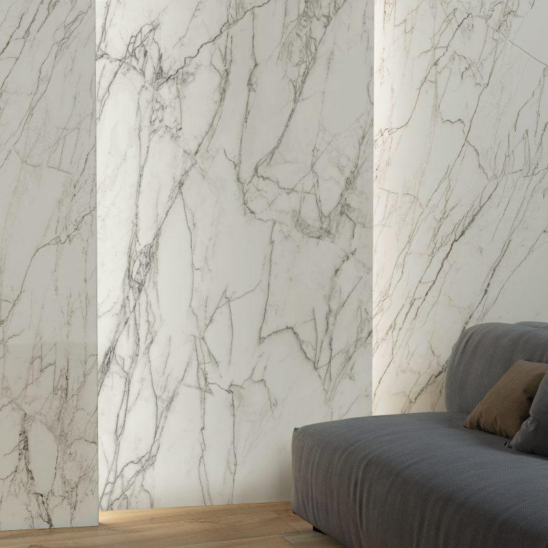 Gresie tip Marmura Lucioasa Purity of Marble Bucatarie
