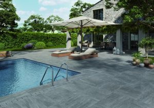 Zone Piscina cu Gresie Portelanata Stone Creek 60x60x2cm