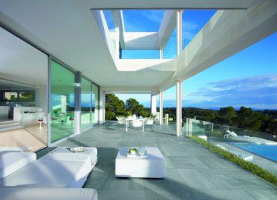 Gresie Exterior Pietra di Vals AMB 60x60 amenajare terasa