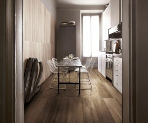 Pardoseala Bucatarie cu Gresie tip Parchet Travel