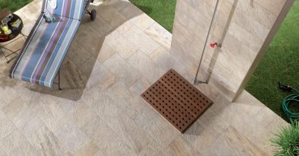 Gresie Exterior tip Piatra Bej Percorsi Quartz