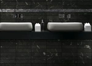 Baie cu Faianta Neagra Roma Atelier - imagine 2