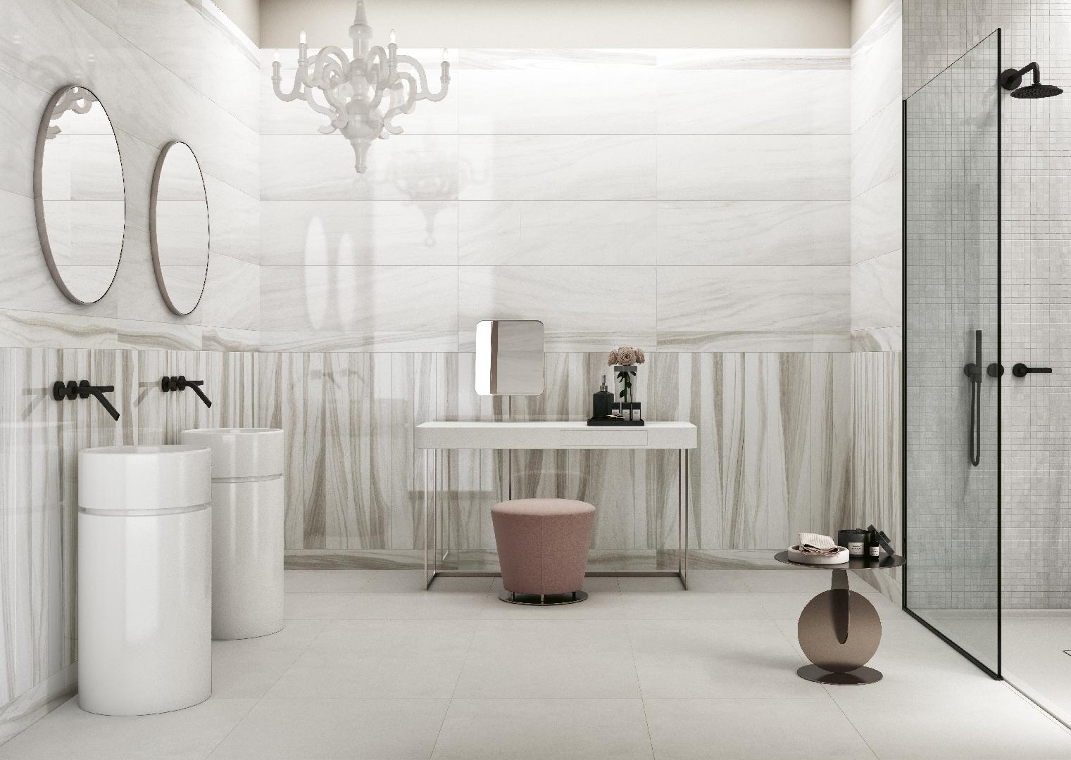 Baie cu Faianta Castle Amenajare Stil Neoclasic - imagine 1