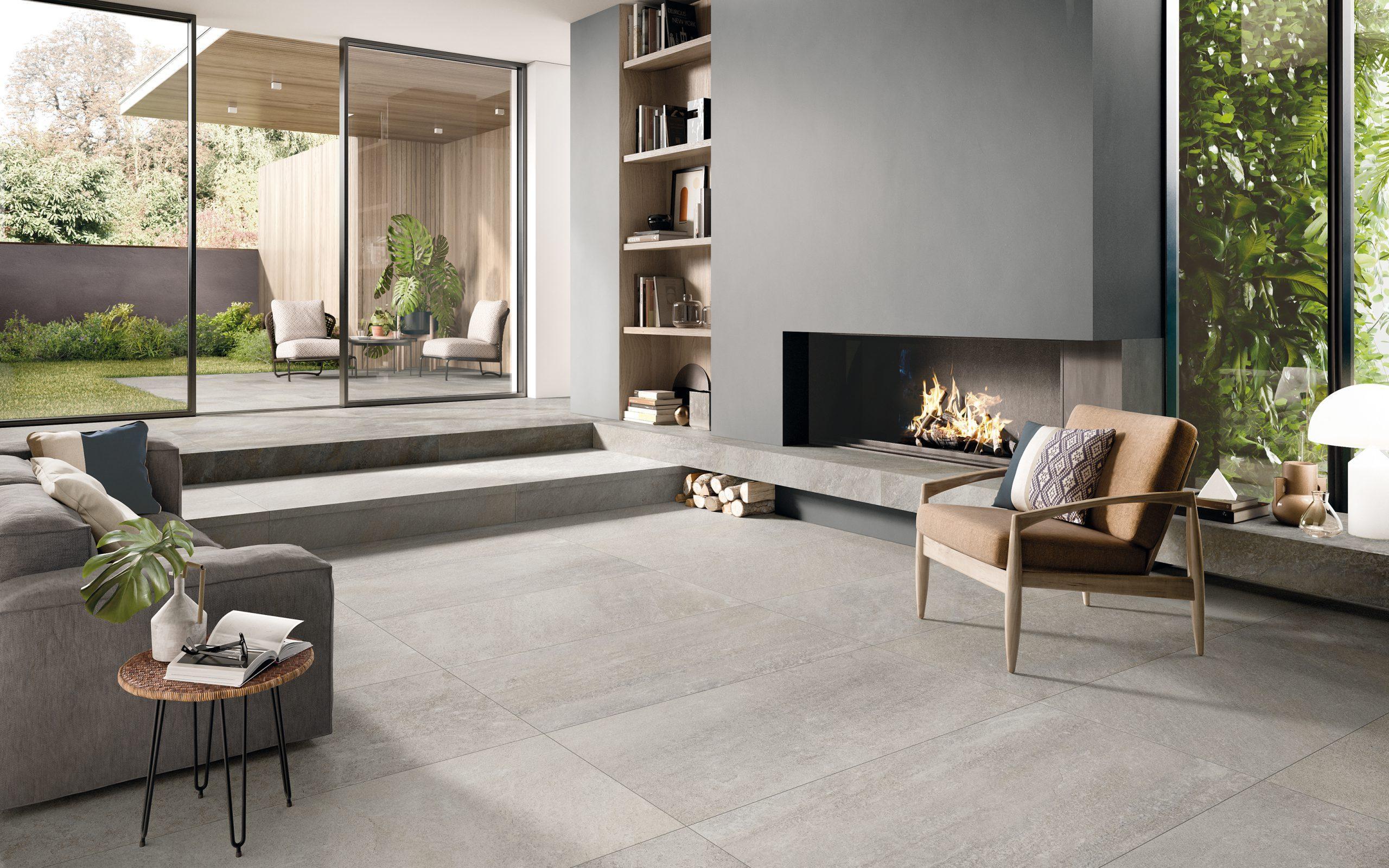 Gresie Portelanata Gri 60x120 cm Stoorm Living - imagine 1