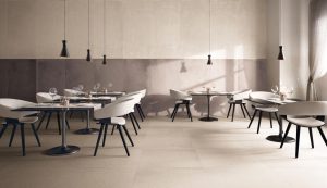 Gresie Portelanata Bej Art Clay Pardoseala Restaurant