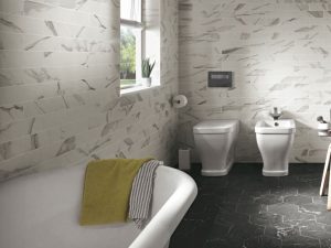 Baie Stil Clasic cu Gresie si Faianta Roma Atelier - imagine 2