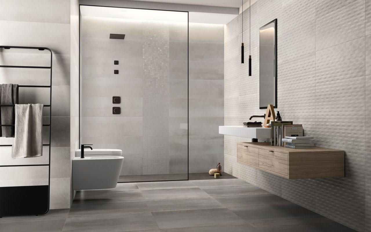 Faianta Baie Moderna Met.All Pearl