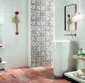 Amenajare Baie Rustica Gresie Materia - imagine 2