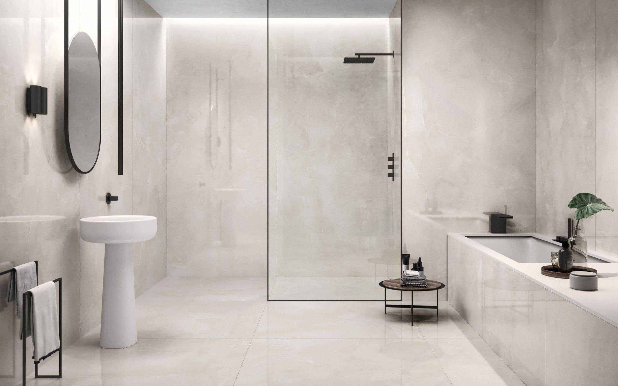 Lastre Ceramice 6 mm Purity Onyx Pearl - imagine 1