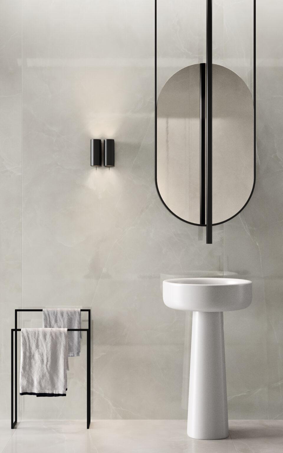 Gresie Porțelanată Purity Onyx Pearl