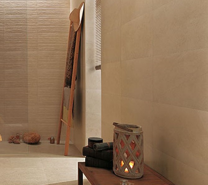 Faianta Rectificata Bej Desert Amenajare Baie