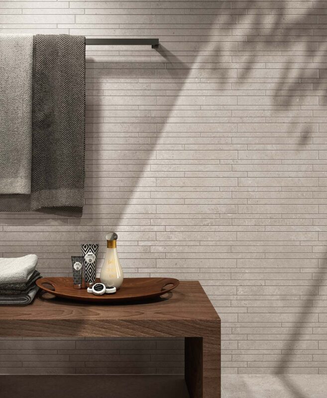 Baie Moderna cu Gresie Portelanata Sovereign