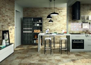 Amenajare Bucatarie Rustica Gresie Materia