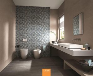 Baie Moderna cu Faianta si Decor Colornow