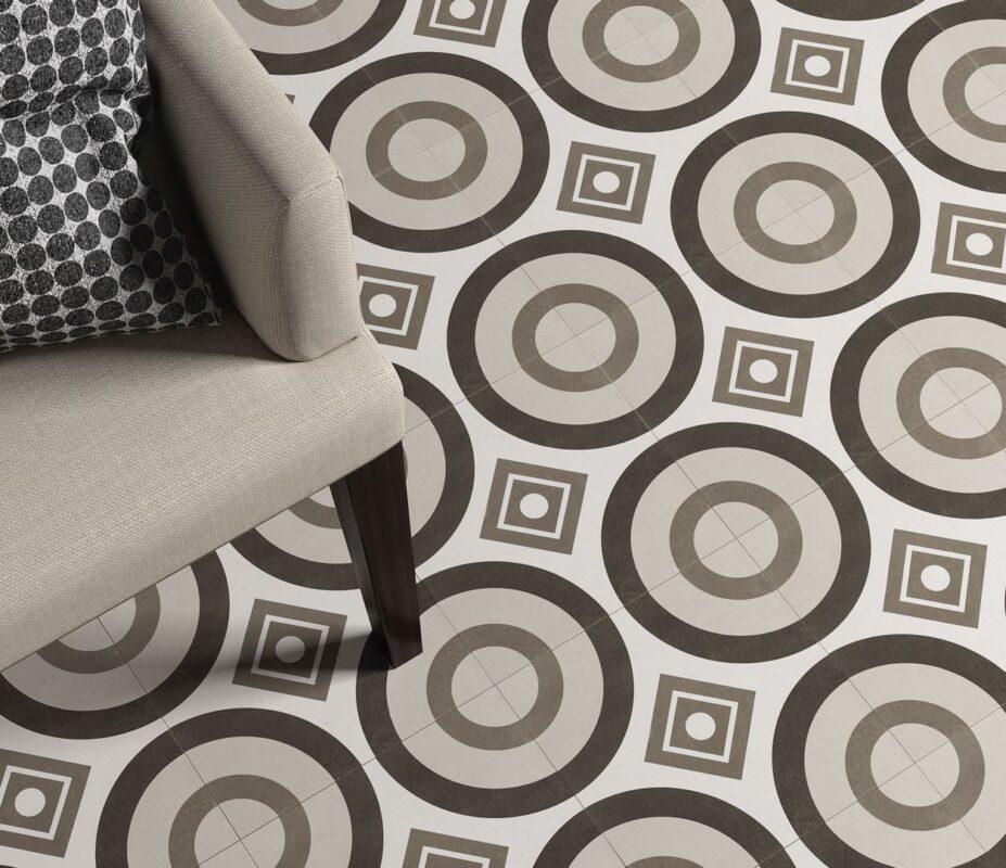 Gresie Portelanata tip Parchet si Gresie Decorata Living