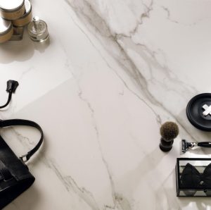 Gresie Portelanata tip Marmura Lucioasa Purity Statuario - imagine 2