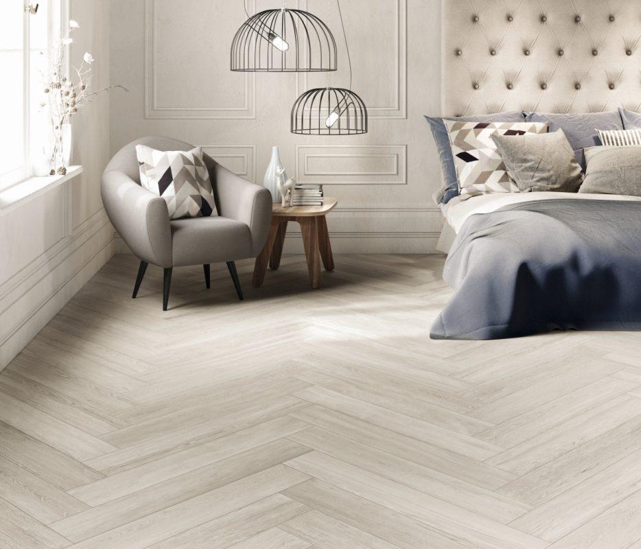 Gresie Portelanata Aspect Lemn Pardoseala Dormitor