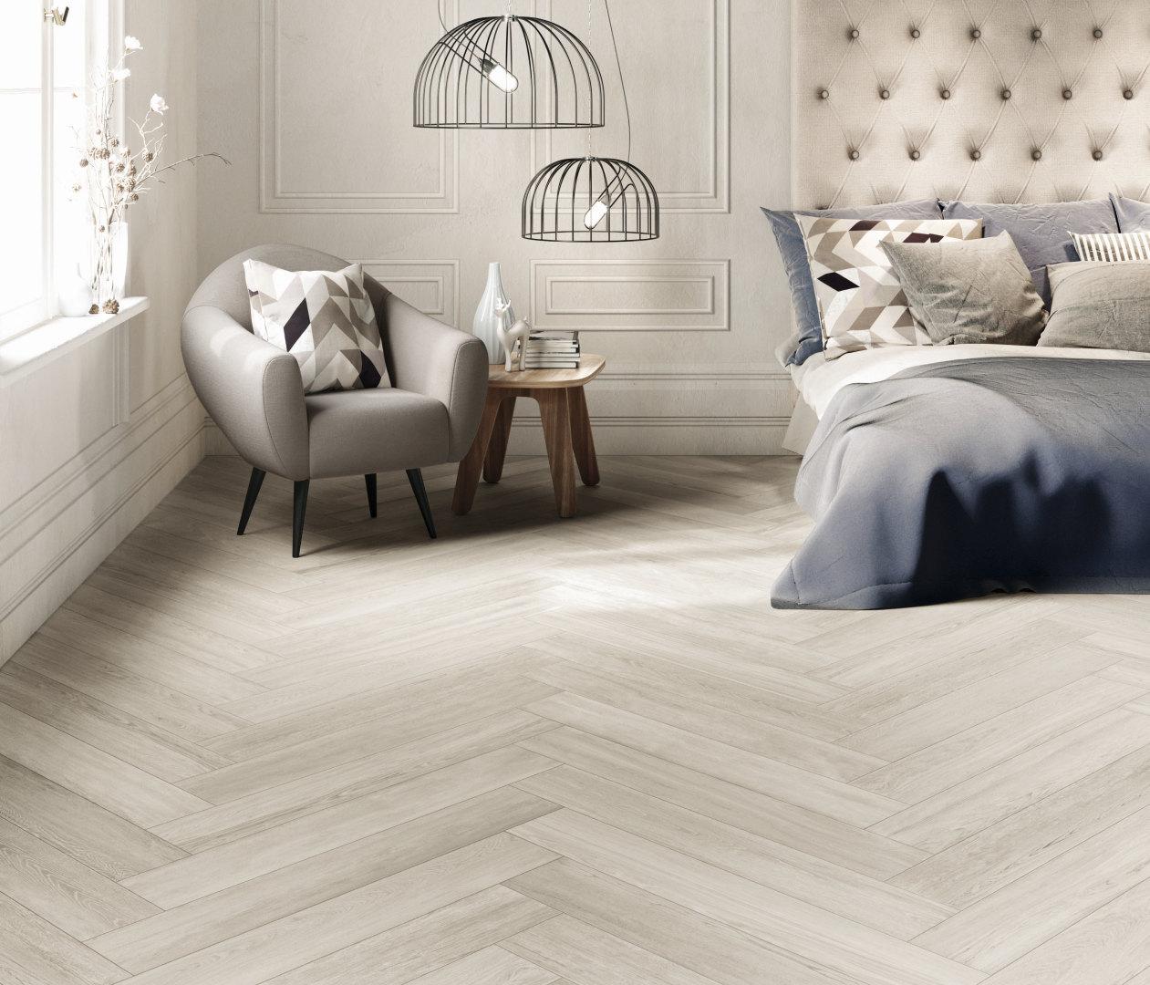 Gresie Portelanata Aspect Lemn Pardoseala Dormitor - imagine 1