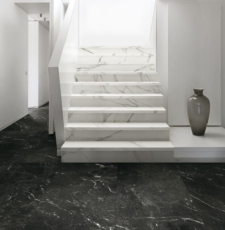 FB_02_Roma Grafite75x150matt+Statuario33x75matt 07.20.15 MP_LOGO Elemente Treapta din Gresie portelanata Roma
