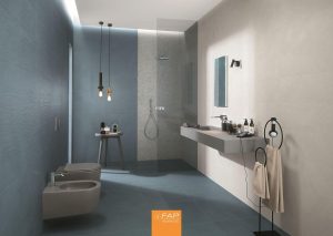 Faianta Mata Baie ColorLine Albastru 25x75 cm