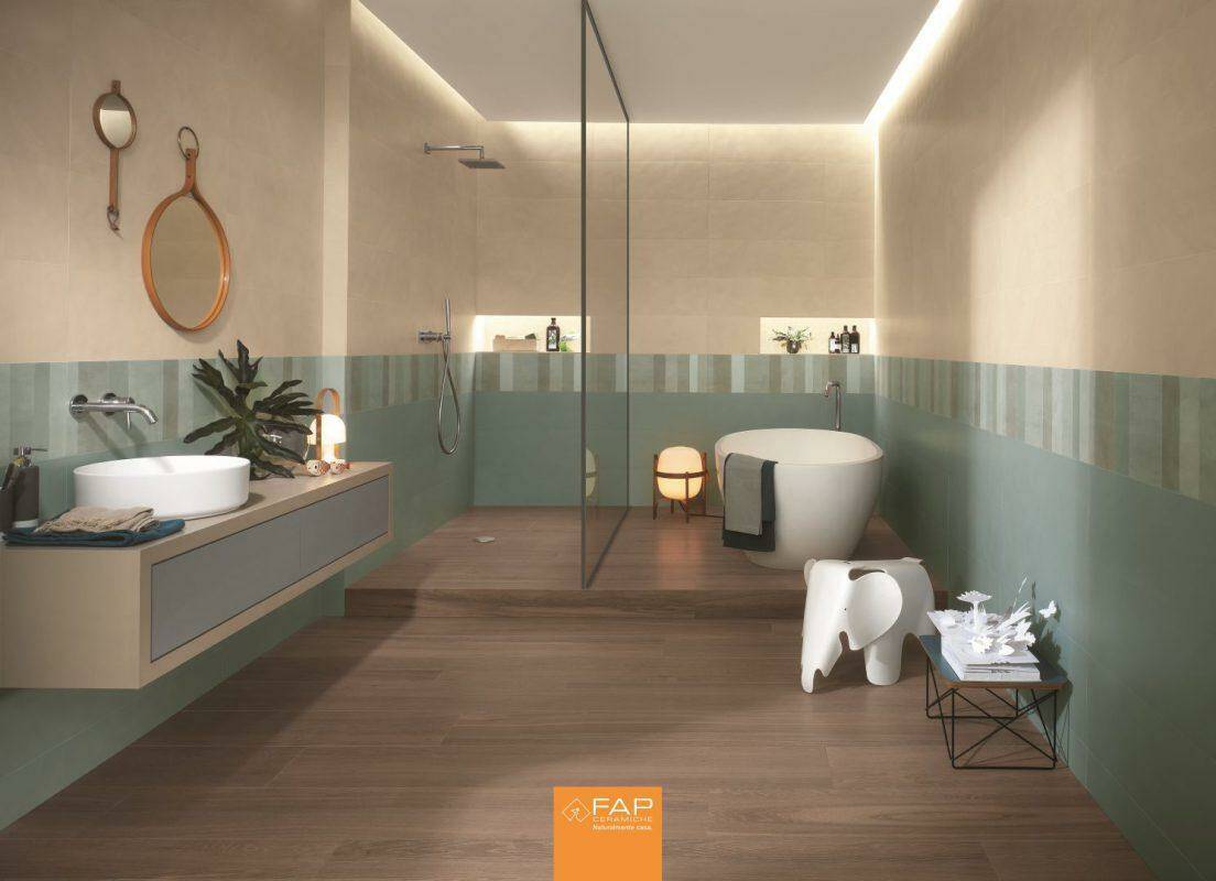 Faianta Mata Baie ColorLine Salvia/Beige