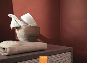 Baie Moderna cu Faianta Colornow Marsala - imagine 2