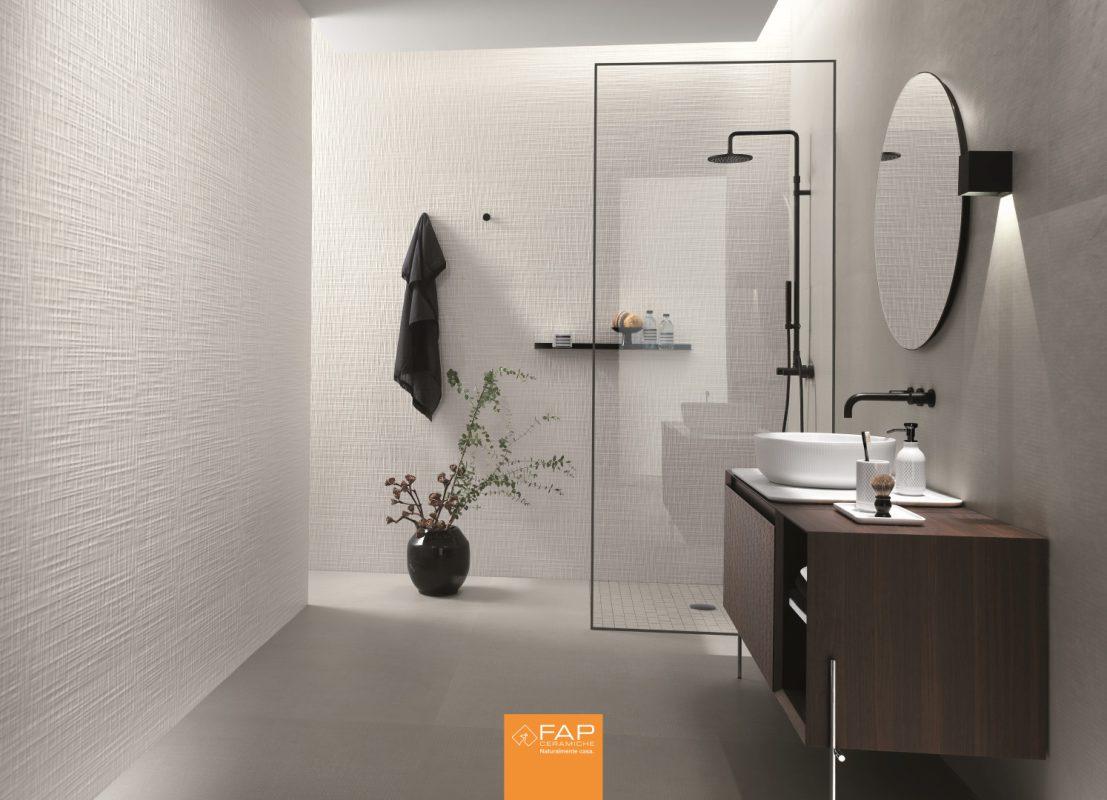 Baie cu Faianta Rectificata 3D Lumina 30.5x91.5 cm