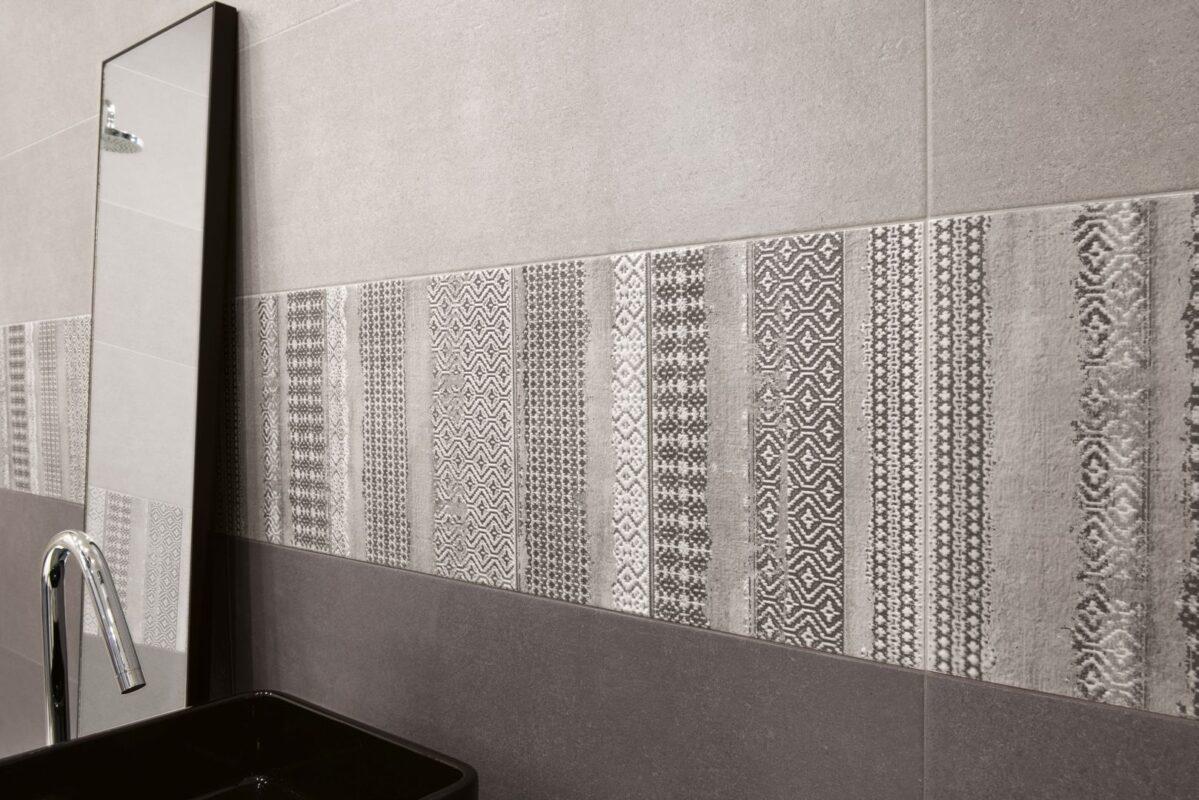 Faianta si Decor Concretus Grigio 33x100 cm