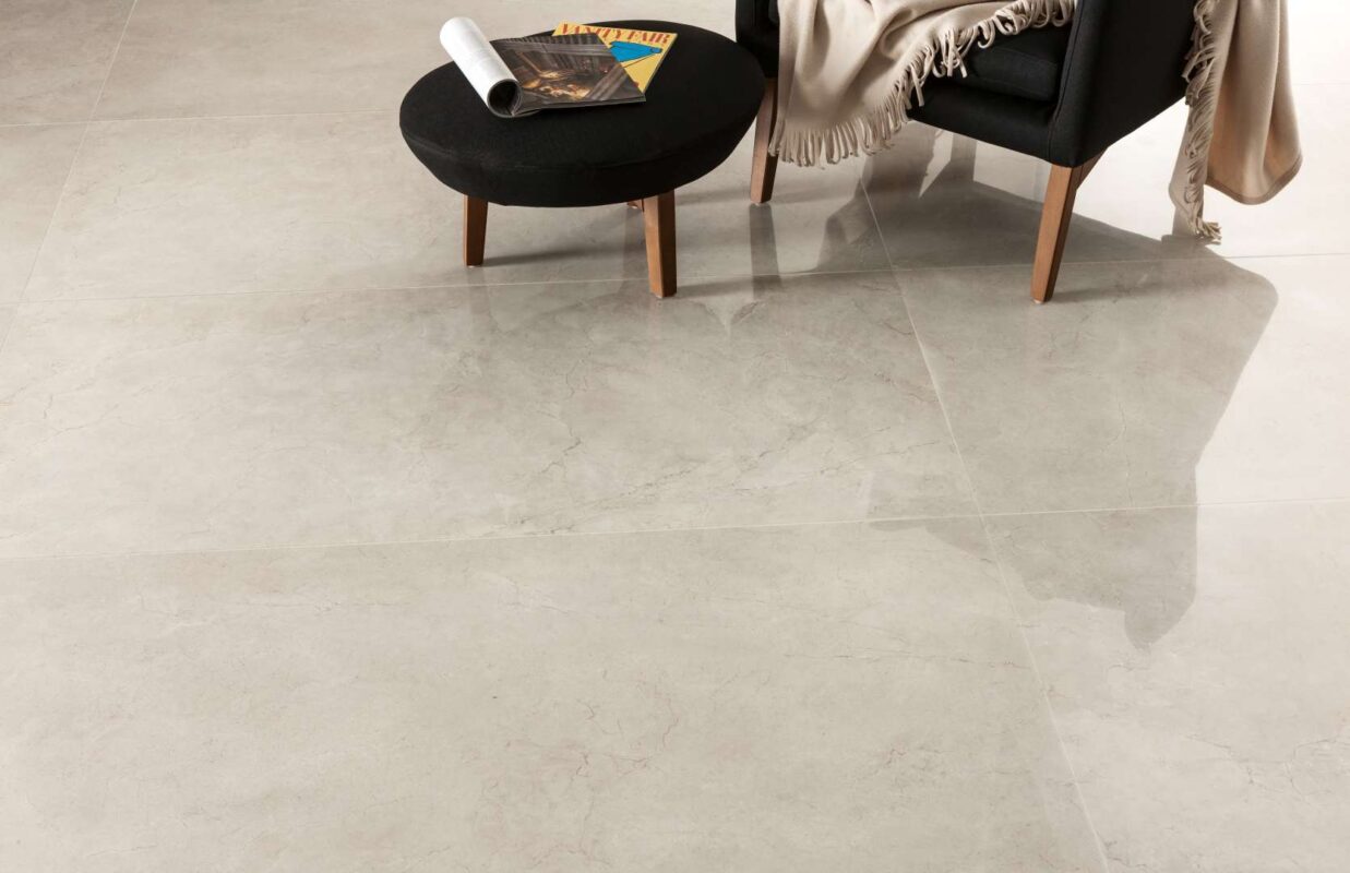 Gresie tip Marmura Majestic Tundra Amenajare Bucatarie