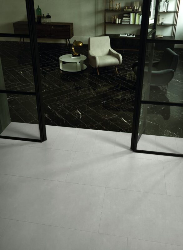 Pardoseala cu Gresie Portelanata Mata Elements Design