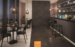 Gresie Portelanata Milano Corten Amenajare Pub