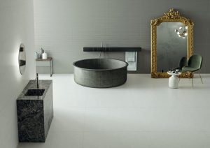 Gresie Alba Baie Elements Design White 60x60 cm