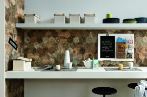 Mozaic Hexagonal Amenajare Bucatarie