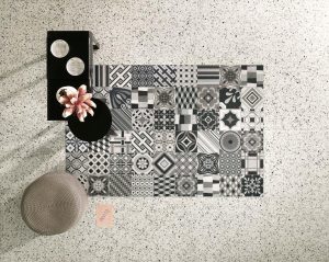 Gresie tip Terrazzo si Gresie Decorata 20x20 cm Living