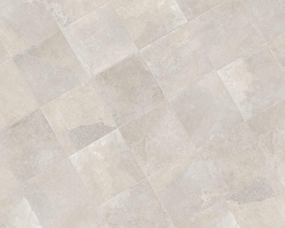 Bucatarie cu gresie aspect piatra bej Mas de Provence