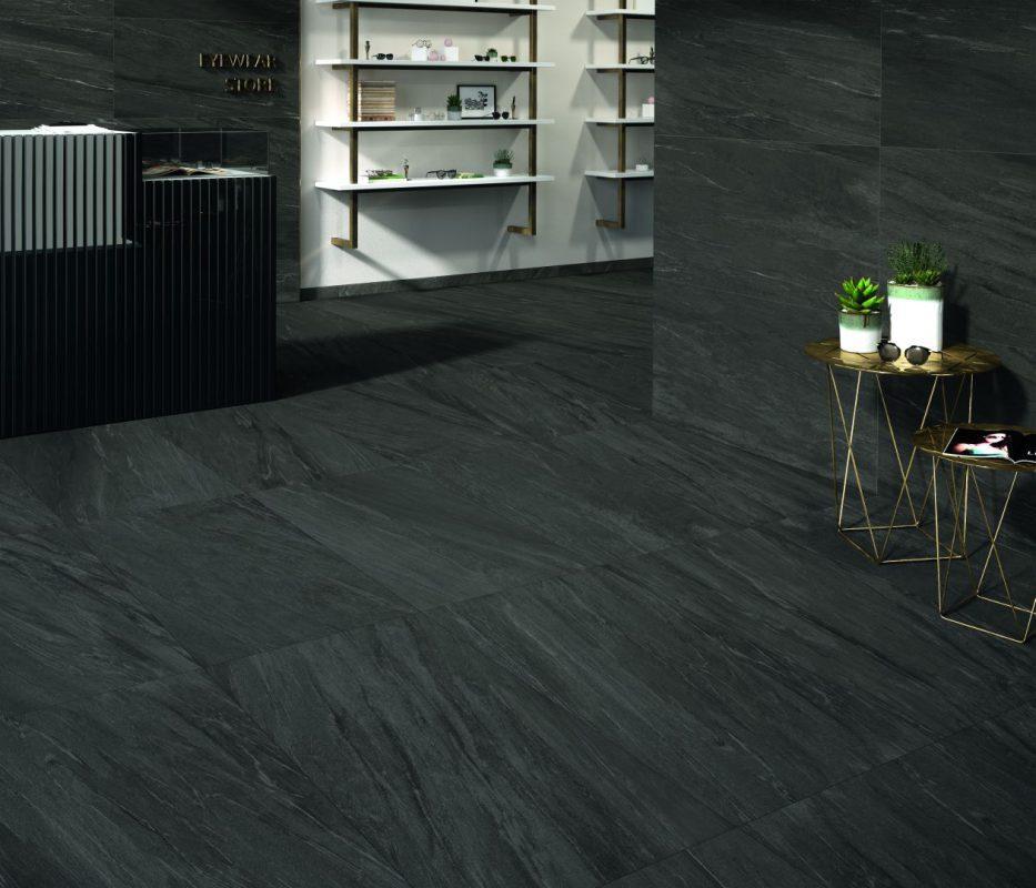 Gresie Neagra Aspect Piatra Comfort S