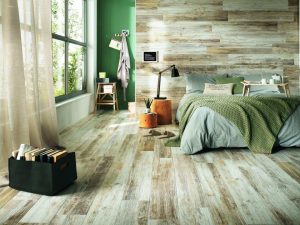 Gresie Aspect Lemn Rustic TimeDesign Amenajare Dormitor