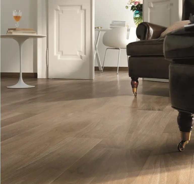 Living cu Gresie Tip Parchet Nuances