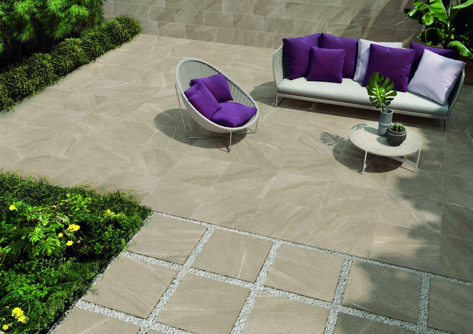 Gresie Terasa Chorus Beige 60x60x2 cm - imagine 1