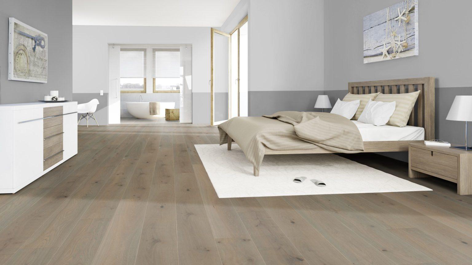 Parchet Triplustratificat Stejar Smoke Grey L03