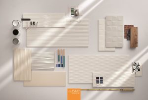 Baie Moderna cu Faianta Alba Lucioasa 3D Lumina - imagine 2