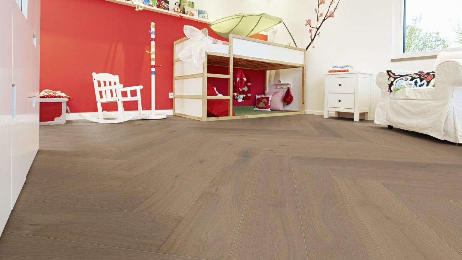 Parchet Stratificat Herringbone M04 Dormitor