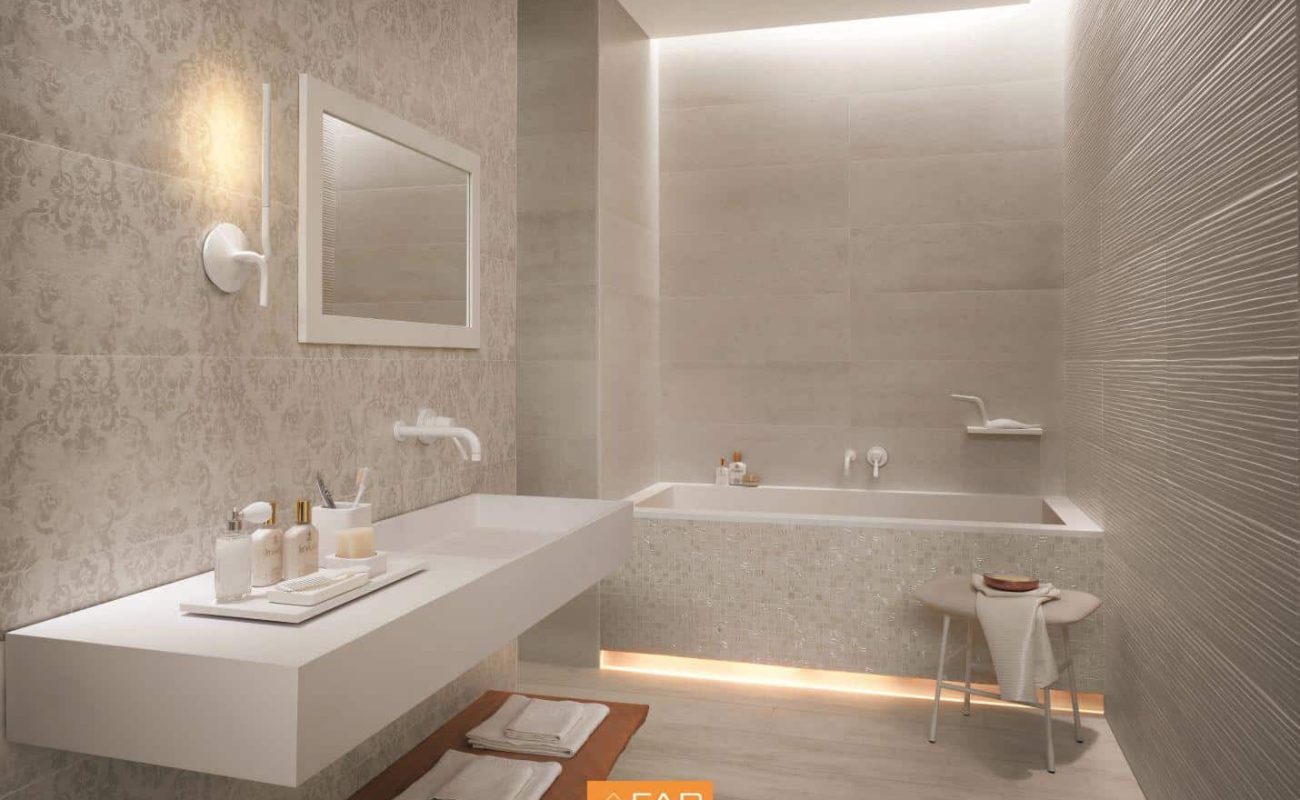 Baie Moderna cu Faianta Rectificata Meltin