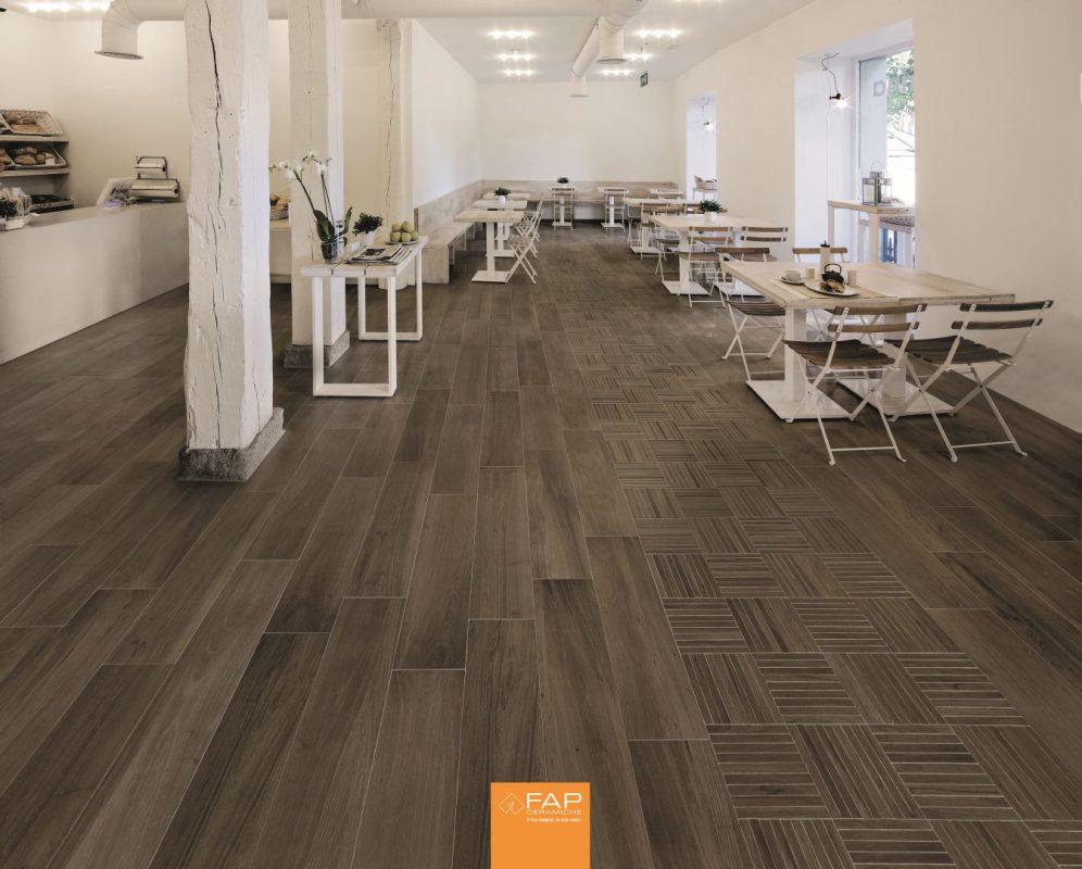 Pardoseala cu Gresie Aspect Lemn Nuances