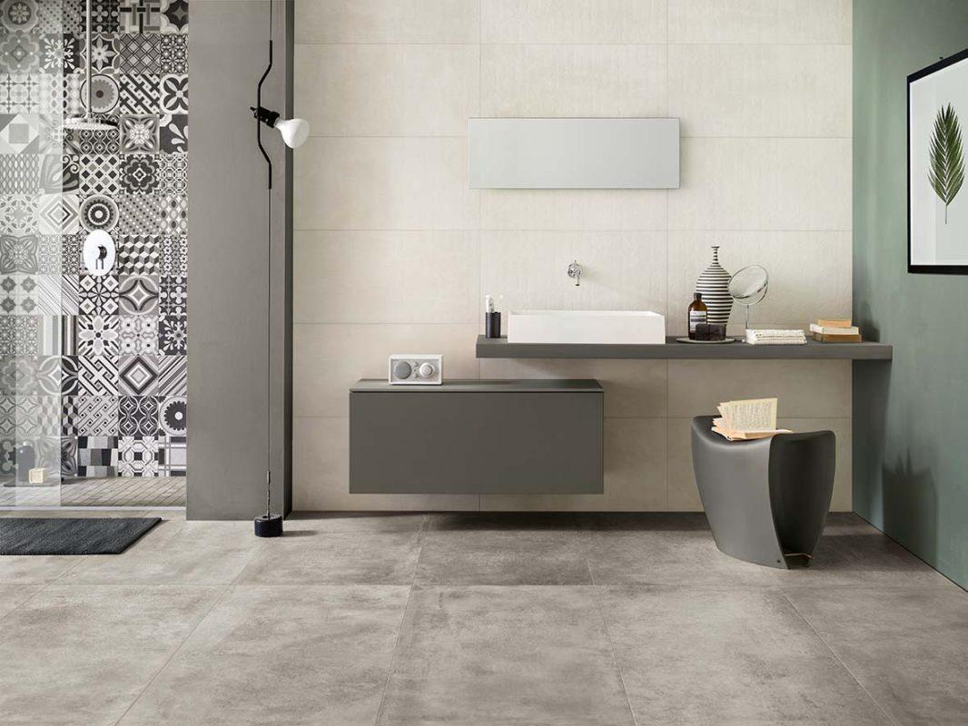 Gresie si Faianta Baie Overland Grigio