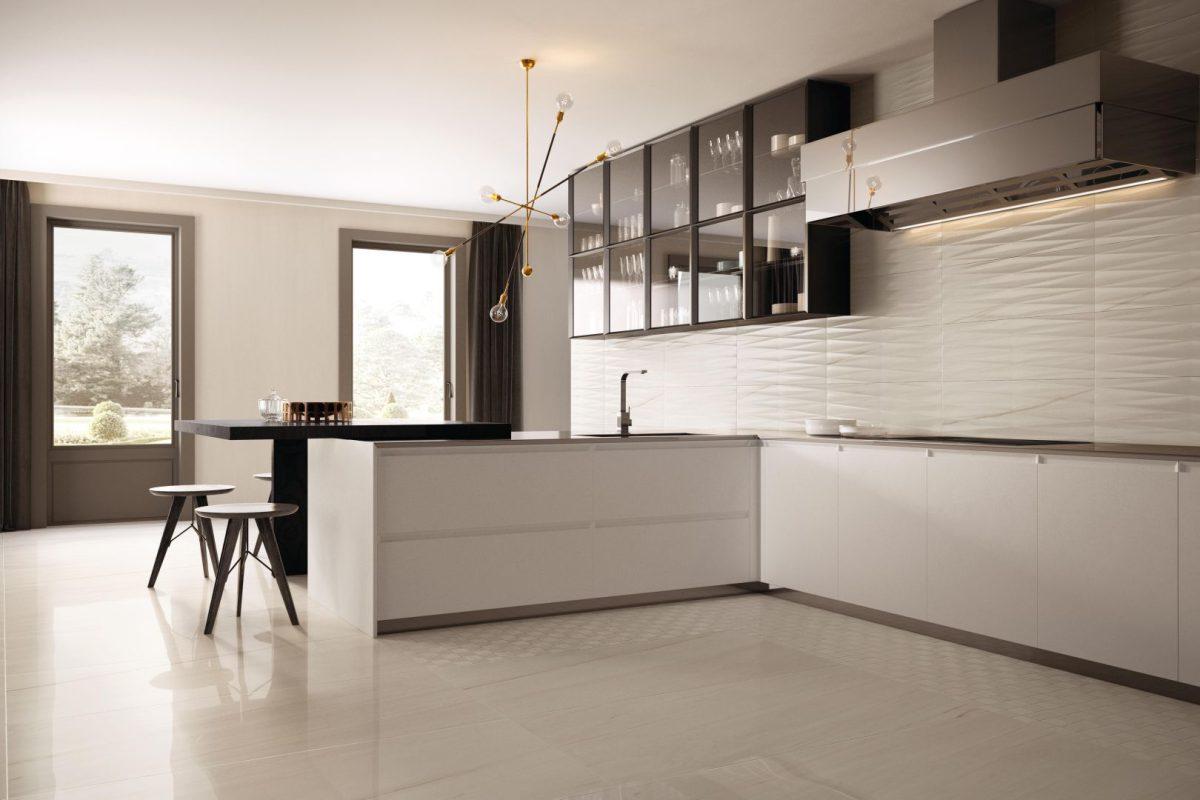 Gresie Portelanata Purity Lasa Amenajare Bucatarie